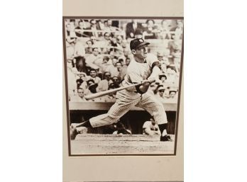 Mantle Swinging For The Fences Photo Reproduction 1980s