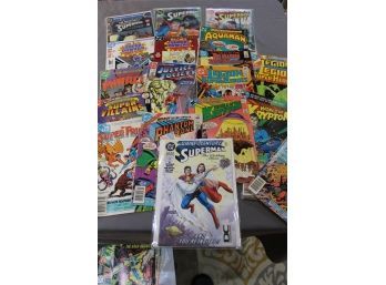 DC Comic Lot  Group 3 1977-1990s Several Superman Issues.