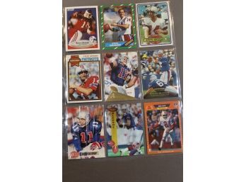 36 Great Collectible NE/Boston Patriots Football Cards - Steve Grogan, Doug Flutie, Russ Francis & More