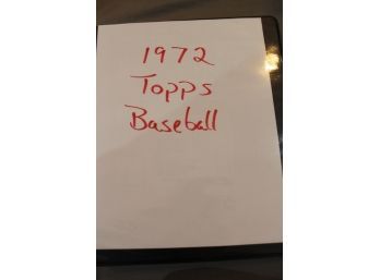 1972 Topps Baseball Over 150 Cards