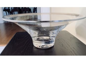 Simon Pearce Crystal  Bowl