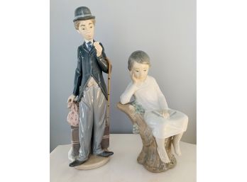 Pair Lladro Figurines