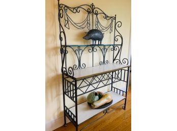 Country Kitchen Bakers Rack