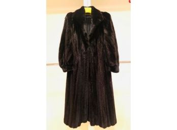 Albert Kaufman Shawl Collar Mink Coat