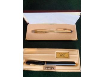 Pair Cross Pens New In Box