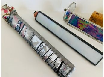 Shell & Glass Encrusted Kaleidescopes