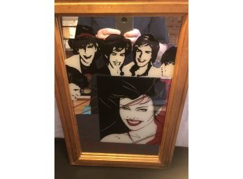 Duran Duran Framed Mirror Art