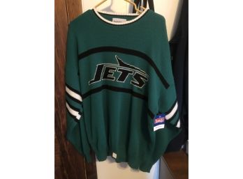 Vintage Old School Logo Jets Sweater