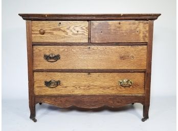 An Antique Oak Dresser