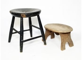 A Vintage Stool Pairing