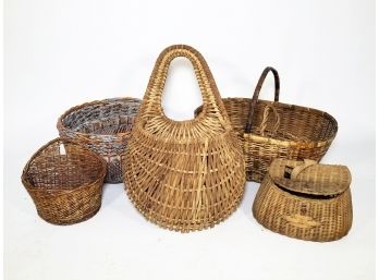 Vintage And Antique Basket Collection