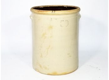 A Huge 20 Gallon Antique Crock