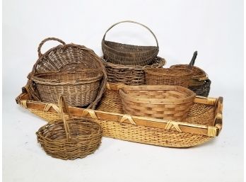 Vintage And Antique Baskets Galore!