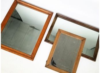 A Grouping Of Vintage Mirrors