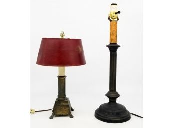 A Pair Of Vintage Lamps