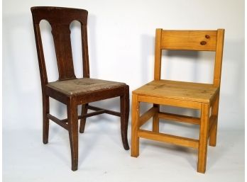 A Pair Of Vintage Chairs