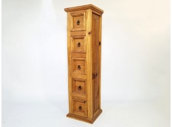 An Antique Pine Cabinet