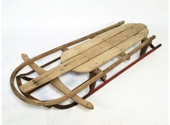 A Vintage Bentwood Sled