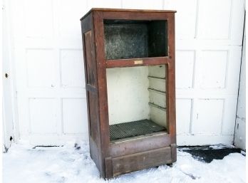 An Antique 'Hudson' Ice Box Cabinet