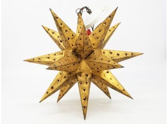 An Amazing Moravian Star Light Fixture By Ballard Designs