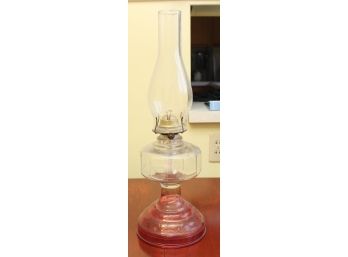 Beautiful Kerosene Glass Oil Lamp