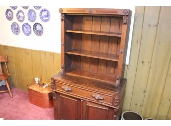 Vintage Wooden Hutch