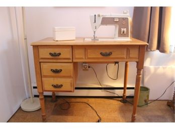 Modern Singer Sewing Machine Desk