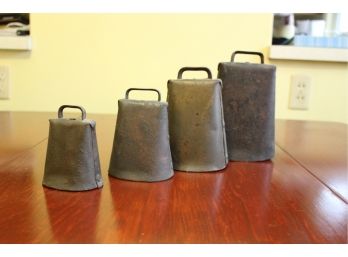 Vintage Metal  Cow Bells