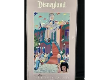 Art Of Disney Poster Signed By John Hench