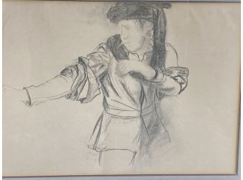 Preparatory Sketch Of An Archer