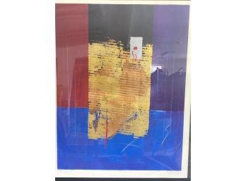 'Tantric' Signed Abstract  Lithograph