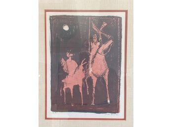 Nissan Engel Don Quixote - Signed Artist Proof Print