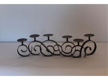 Modern Six Candle Candle Holder