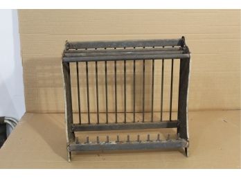 Plate Display Rack