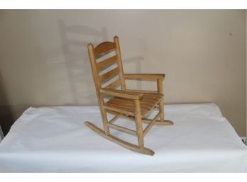 Pine Toddler Rocking Chair