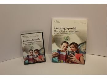 GREAT COURSES Learning Spanish DVD And Workbook