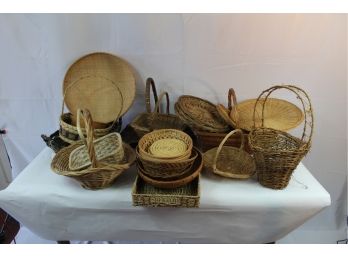 Wicker Basket Lot