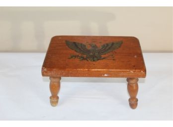 Antique Eagle Step Stool