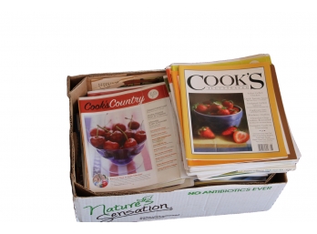 Box Of Cook's Magazines