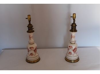 Set Of Matching Lamps