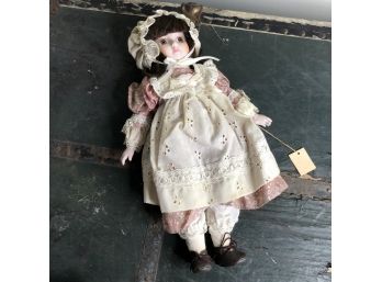 Brinn's Collectible Porcelain Doll 'Rosa'