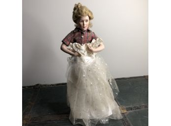 Danbury Mint 'Prom Dress' Porcelain Doll