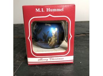 Goebel Hummel 'Christmas Song' Glass Ornament 1989