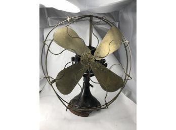 GE General Electric BMY Brass Blade Fan