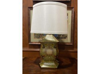 Painted Decorative Painted Desk Lamp