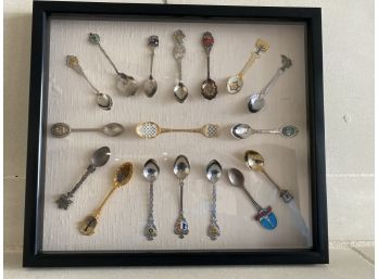 Framed Spoon Collection