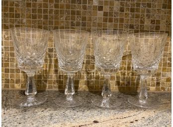 Waterford Crystal Water Glasses Set Of 4