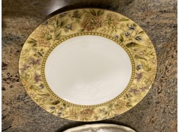 12 Wedgwood Salad Plates Floral Tapestry