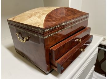 Reed & Barton Wood Jewelry Box