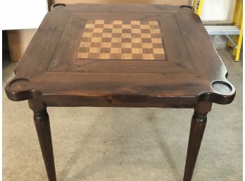 Vintage Game Table And 4 Chairs